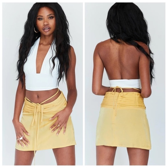 PRINCESS POLLY Simone 2000’s Mini Skirt - Picture 1 of 3